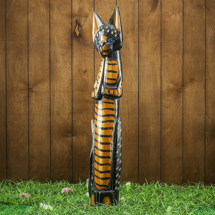 Сувенир дерево "Кошечка в ожидании чуда" 14х6х80 см