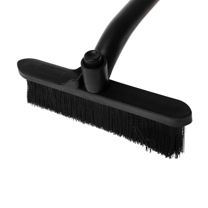 Щетка-сметка TORSO, 65 см, со скребком, поворотная с мягкой ручкой
