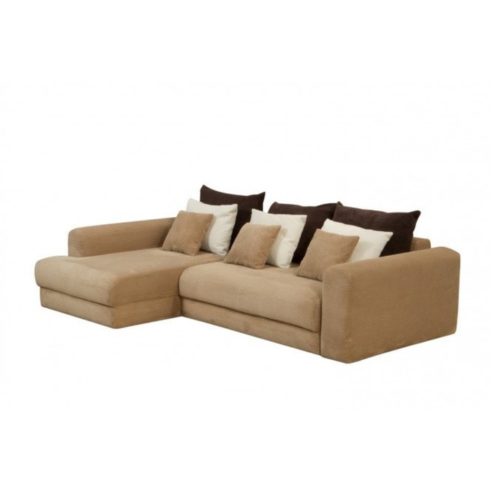 Угловой диван «Мэдисон» с левым углом, цвет бежевый