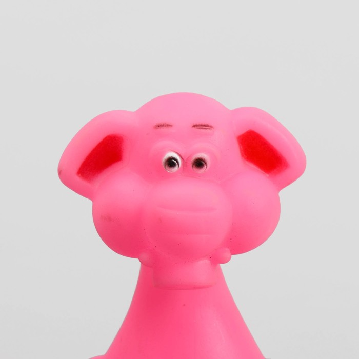 Игрушка пищащая "Кегля-корова", 14 см, микс цветов