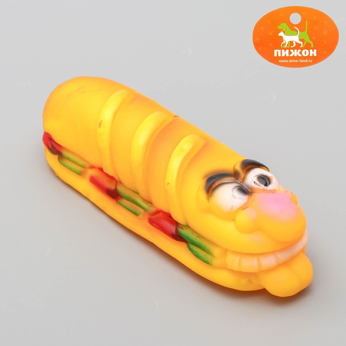 Игрушка пищащая "Бешеный хот-дог"