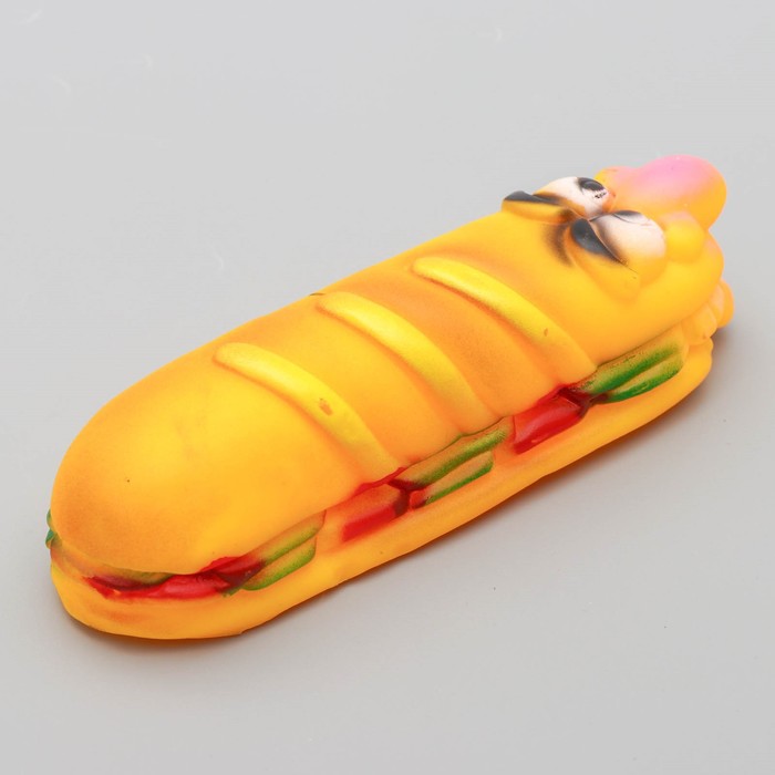Игрушка пищащая "Бешеный хот-дог"