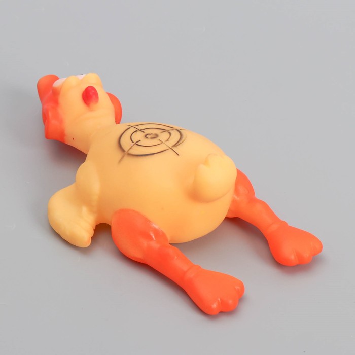 Игрушка пищащая "Утка-цель" большая, 24,5 см