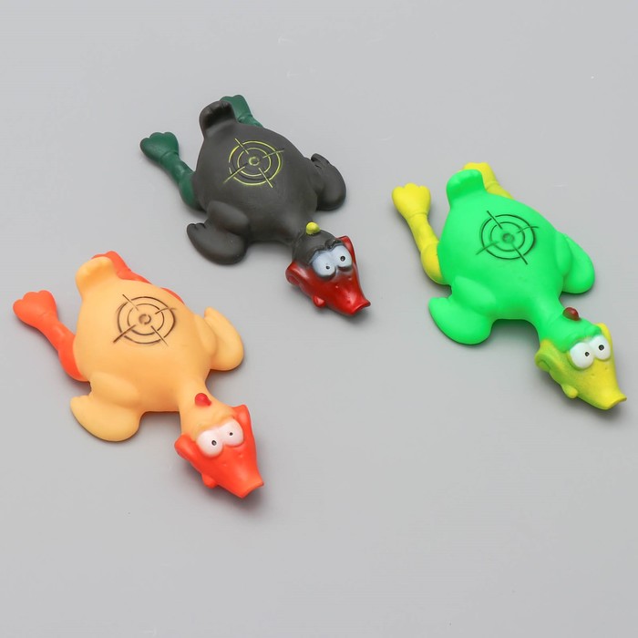 Игрушка пищащая "Утка-цель" большая, 24,5 см