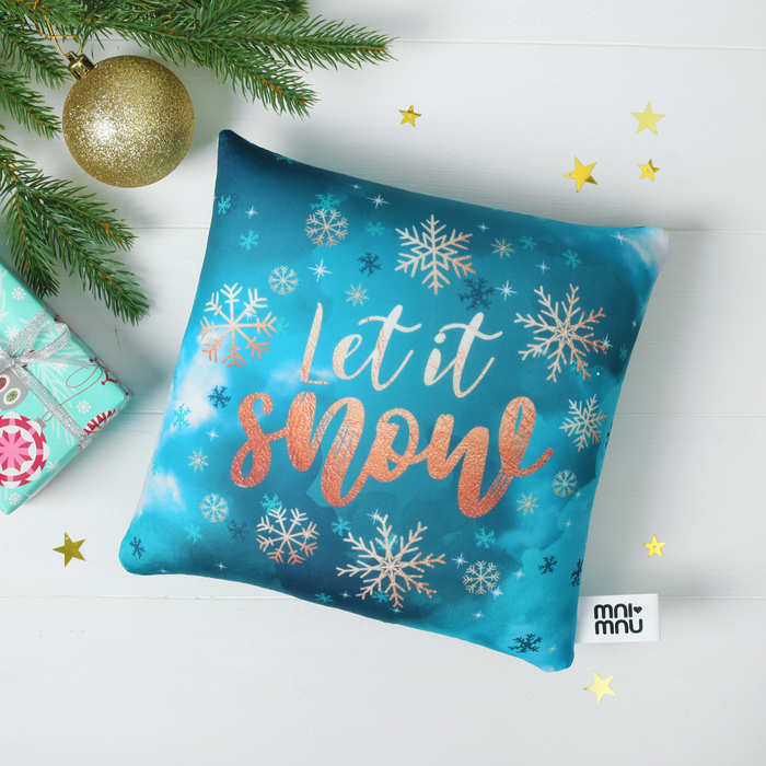 Мягкая подушка-антистресс "Изумрудная"