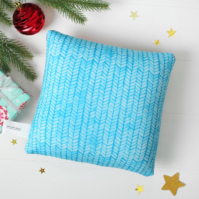 Мягкая подушка-антистресс "Снеговик"