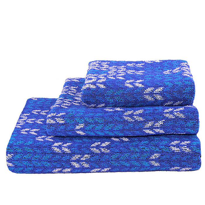 Полотенце махровое пестроткань 30×70 см 400 г/м2, мультиколор 3/1, 100% хлопок