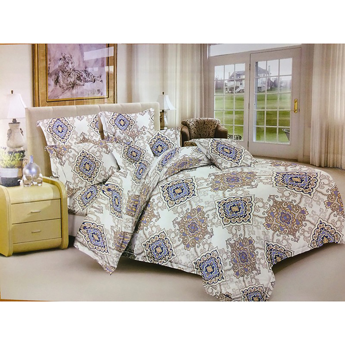 Постельное бельё 2 сп. 5D диз. 11677, 200х215- 1 шт., 175х215 - 1 шт., 70х70 - 2 шт. полипоплин