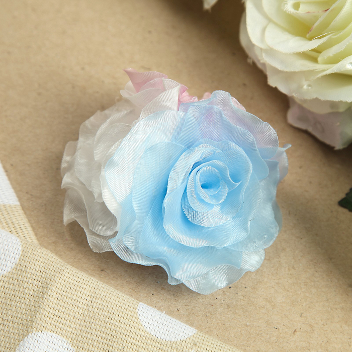 Бант для девочек с резинкой "Весёлый", 8 см, микс