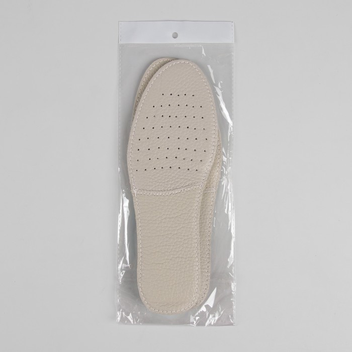 Стельки для обуви, 35-36р-р, пара, цвет серый