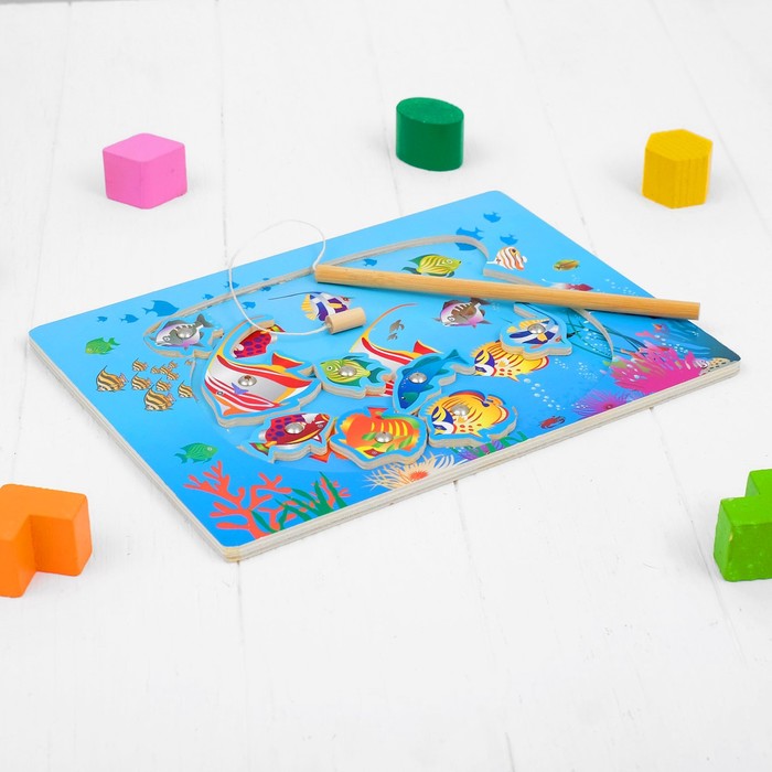 Игра на ловкость "Веселая рыбалка"