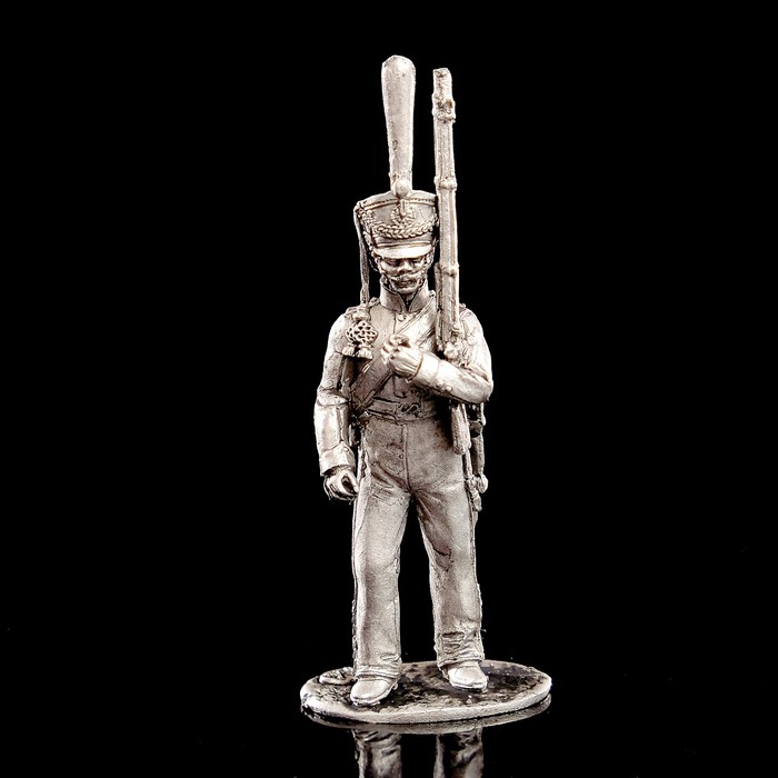 Оловянный солдатик "Рядовой конно-егерских полков, 1813-14 гг."