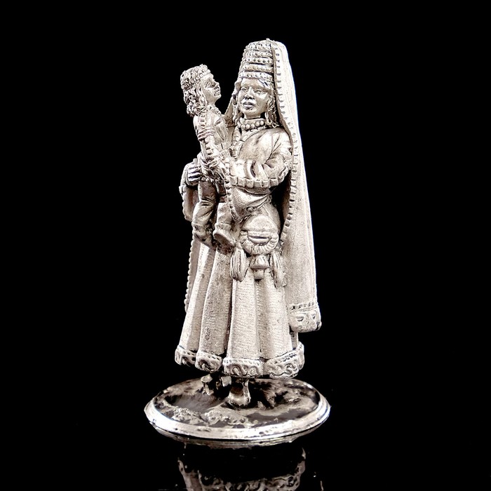Оловянный солдатик "Скифская царица с ребенком"