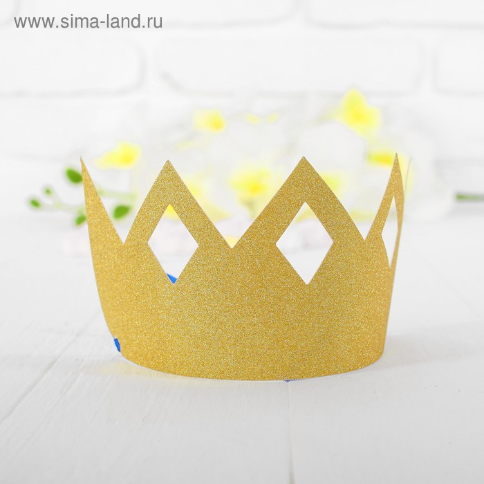   Сима-Ленд Корона «Узор», цвет золотой
