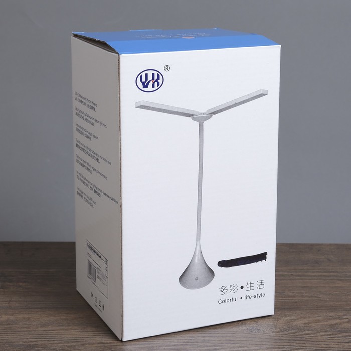 Настольная лампа "Хамелеон синяя" 28LED USB 5.6вт 11х18х49