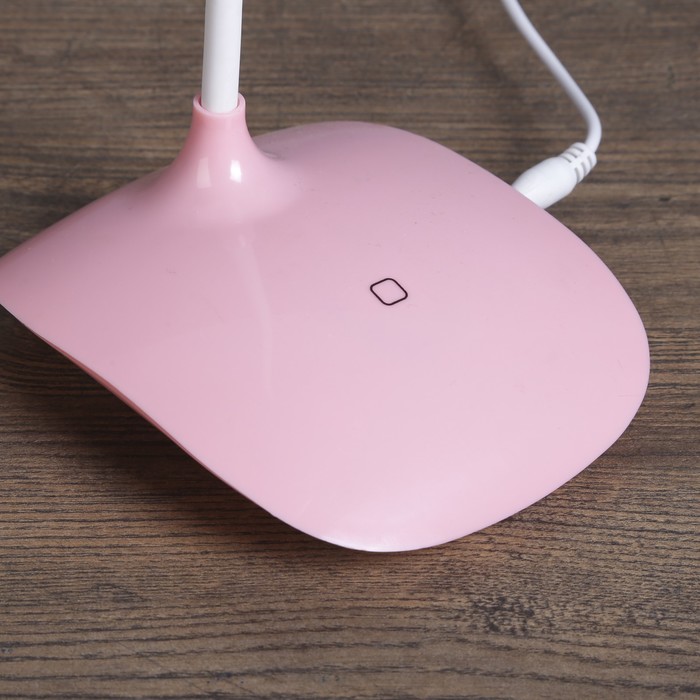 Настольная лампа "Капля розовая" 4LED USB 2,8вт 10х15,5х41