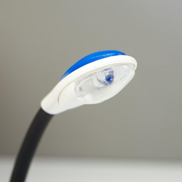 Светильник на прищепке "Лоск, синяя" 1LED 25,5х2х3,5