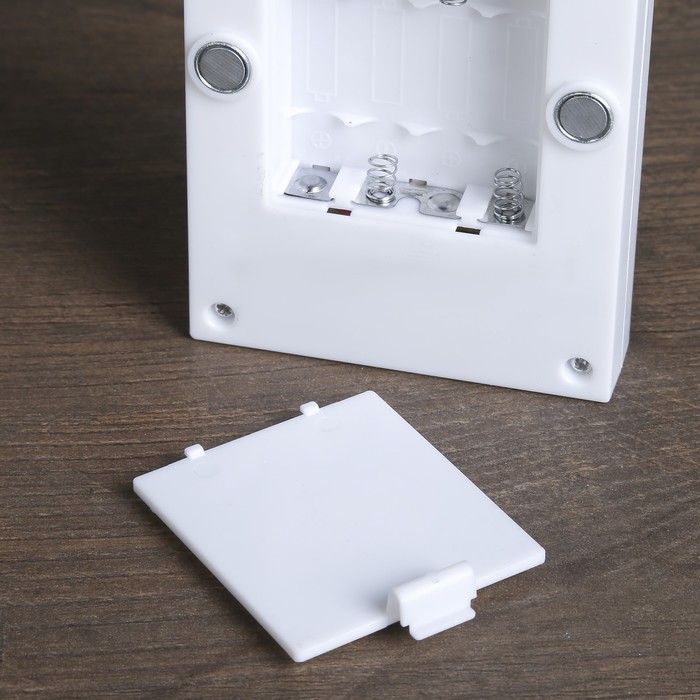 Ночник пластик "Эквалайзер" LED лента на магните регулировка яркости 4ААА 7,5х2,3х11,5 см