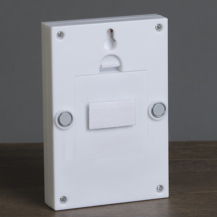 Ночник пластик "Эквалайзер" LED лента на магните регулировка яркости 4ААА 7,5х2,3х11,5 см