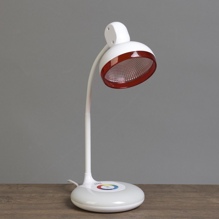 Лампа настольная сенсор 3 режима "Электра" LEDлента 3W, USB, АКБ, меняет цвет 13х13х37 см