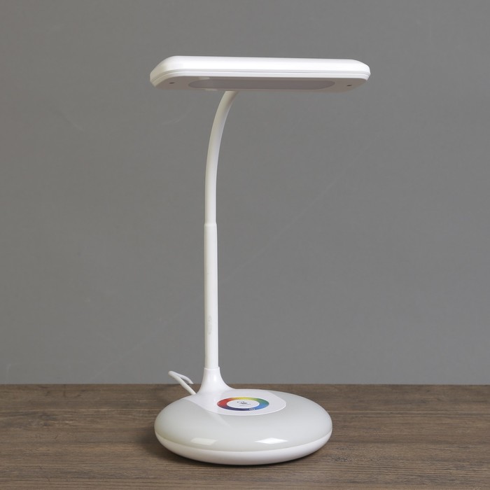Лампа настольная сенсор 3 режима "Электра" LEDх33 3W, USB, АКБ, меняет цвет 13х16х32 см
