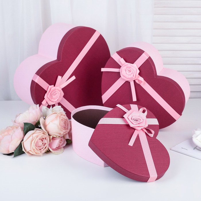 Набор коробок 3в1, 31 х 27,5 х 14,7 - 22,5 х 20 х 10,2 см