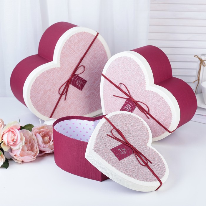 Набор коробок 3в1, 31 х 27,5 х 14,7 - 22,5 х 20 х 10,2 см