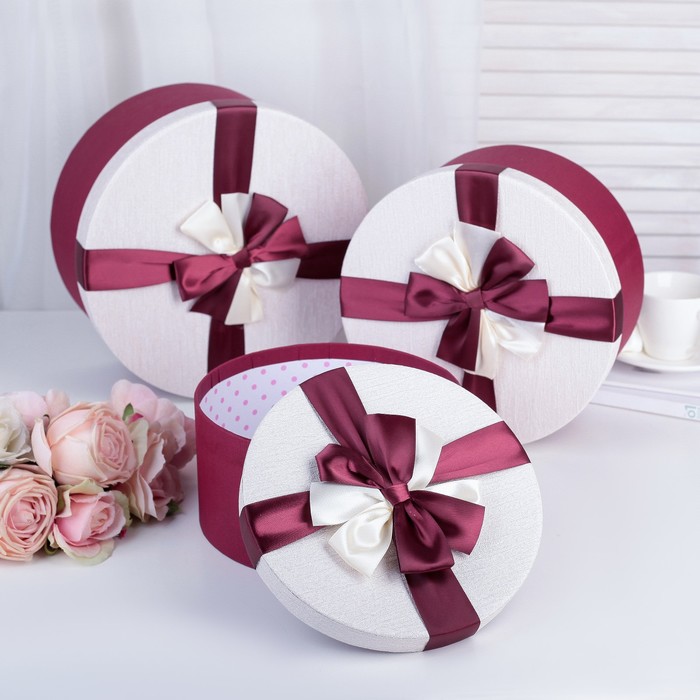 Набор коробок 3в1, 27,5 х 13,5 - 21,5 х 10,5 см