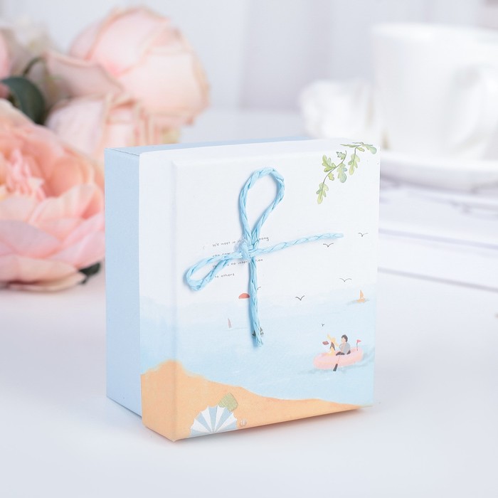 Коробка подарочная 8,9 х 7,9 х 5,3 см МИКС