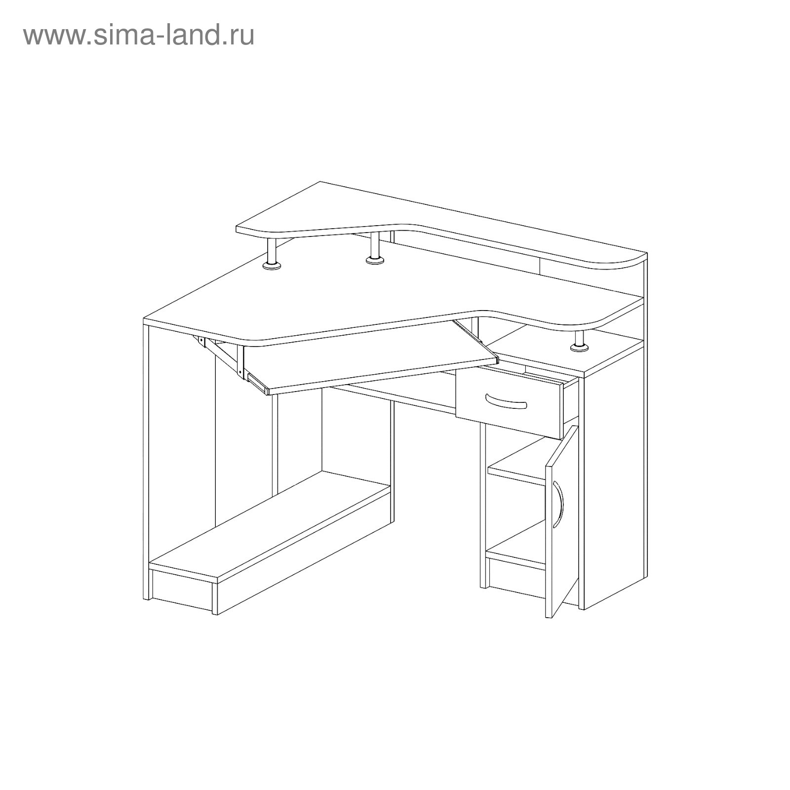 Компьютерный стол интел 5