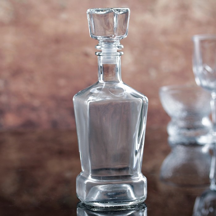 Графин-штоф "Алмаз" в сборе 500 мл.