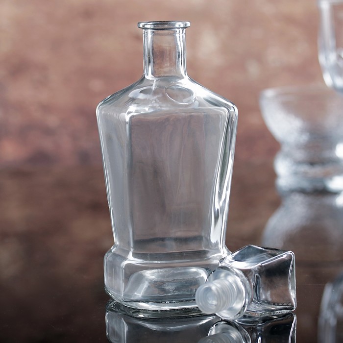 Графин-штоф "Алмаз" в сборе 500 мл.