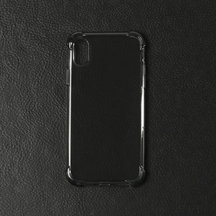 Силиконовая противоударная накладка Innovation (чёрный) Apple X