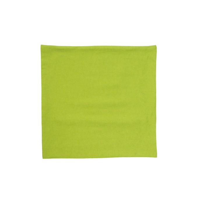 Наволочка декоративная, размер 45х45 см, цвет зелёный, джинса