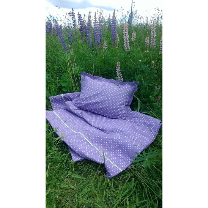 Одеяло стёганое "Лавандовое настроение", размер 180х220 см