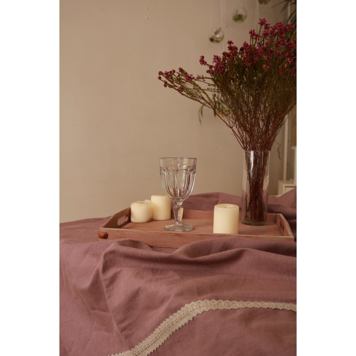 Скатерть "Какао", размер 150х180 см, лён