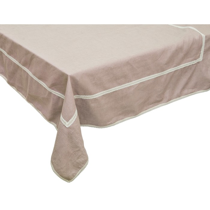Скатерть "Какао", размер 150х180 см, лён