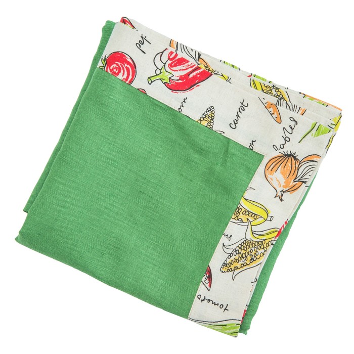 Скатерть "Овощное рагу", размер 150х150 см