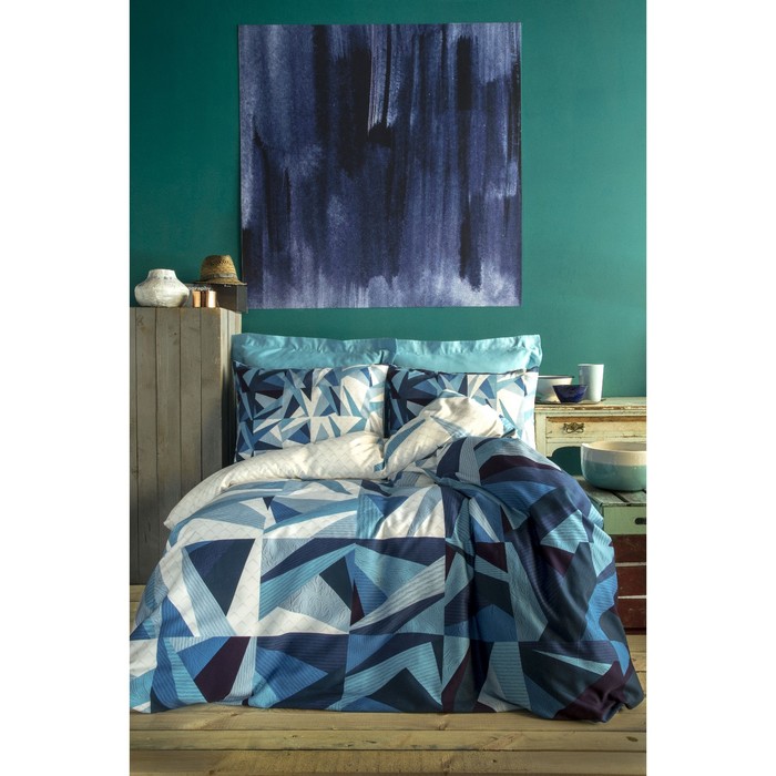 КПБ Oriel евро, 240×260 см, 200×220 см, 50×70 см-4 шт., сатин 125 г/м2