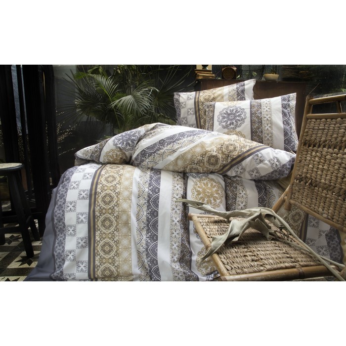 КПБ Madalina евро, 240×260 см, 200×220 см, 50×70 см-2 шт., ранфорс 115 г/м2