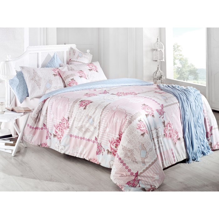 КПБ Pastoral евро, 240×260 см, 200×220 см, 50×70 см-2 шт., ранфорс 115 г/м2