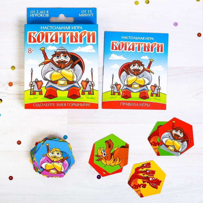 Настольная игра "Богатыри"