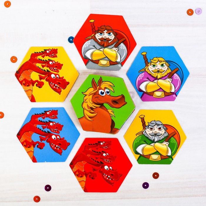 Настольная игра "Богатыри"