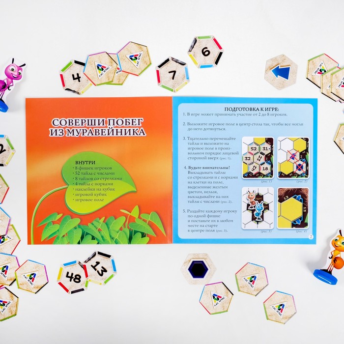 Настольная игра "Побег из муравейника"