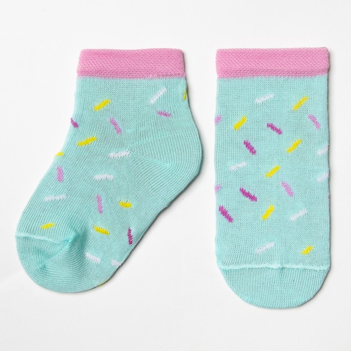 Набор детских носков "Сладости" (3 пары), размер 10-12 (9-12 мес.)