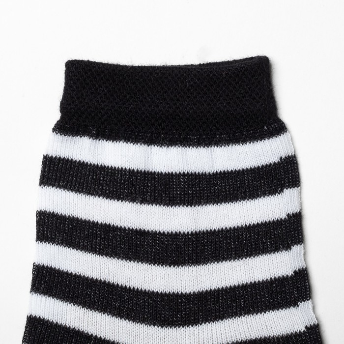 Набор детских носков "Зебра" (3 пары), размер 16-18 (4-6 лет)