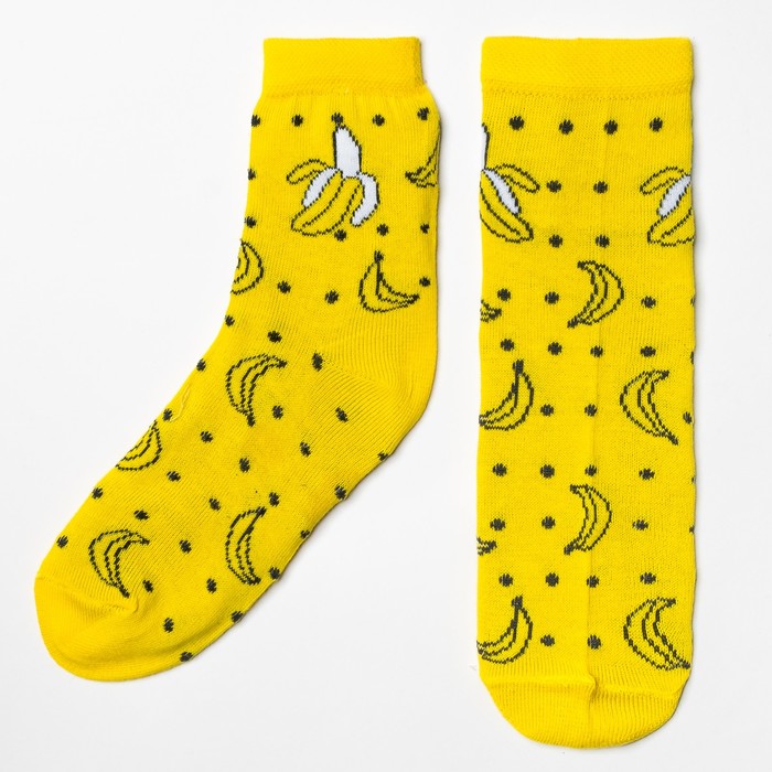 Набор детских носков "Фрукты" (3 пары), размер 14-16 (2-3 года)