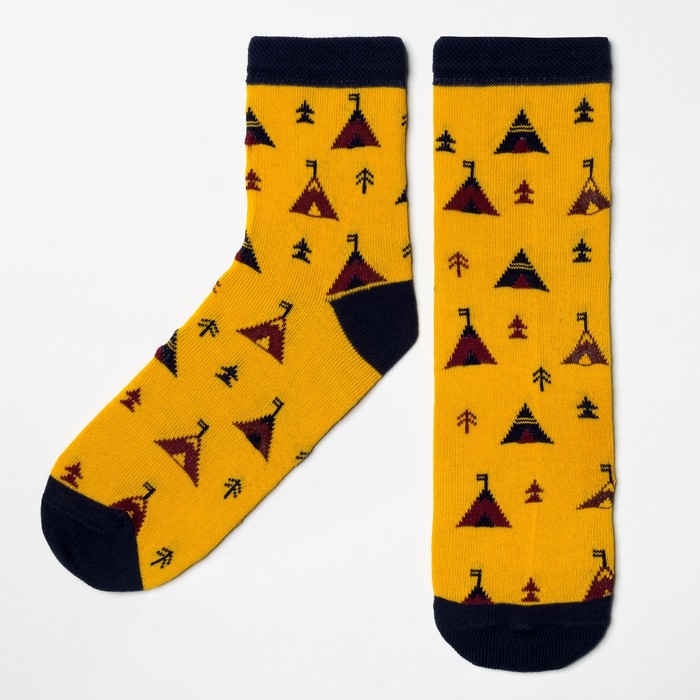 Набор детских носков "Мексика" (3 пары), размер 14-16 (2-3 года)