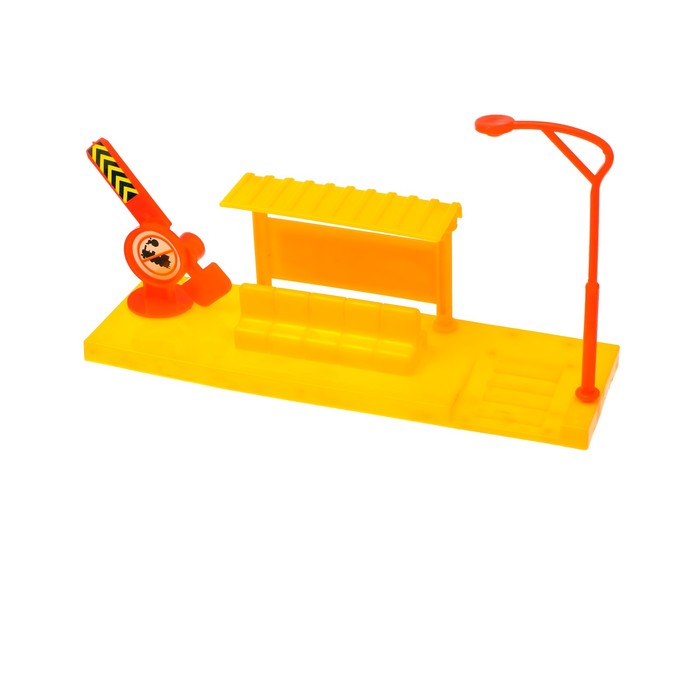 Железная дорога "Город", работает от батареек