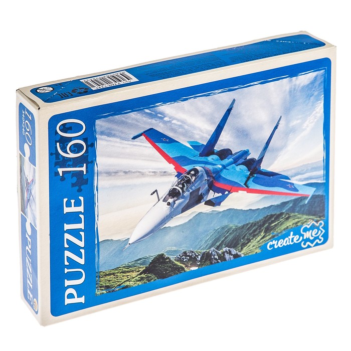 Пазл 160 эл. "Быстрый самолёт" У160-7243
